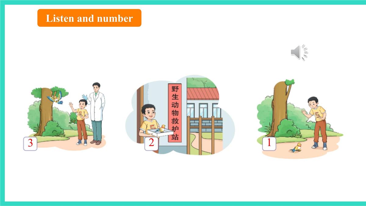北京版英语三年级上册Unit 3 Lovely Animals Lesson 11  Kiki Is Not My Pet（课件）第7页