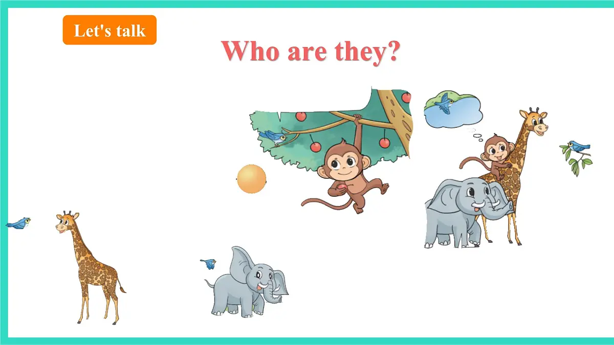 北京版英语三年级上册Unit 3 Lovely Animals Lesson 12 You Have Wings（课件）第3页