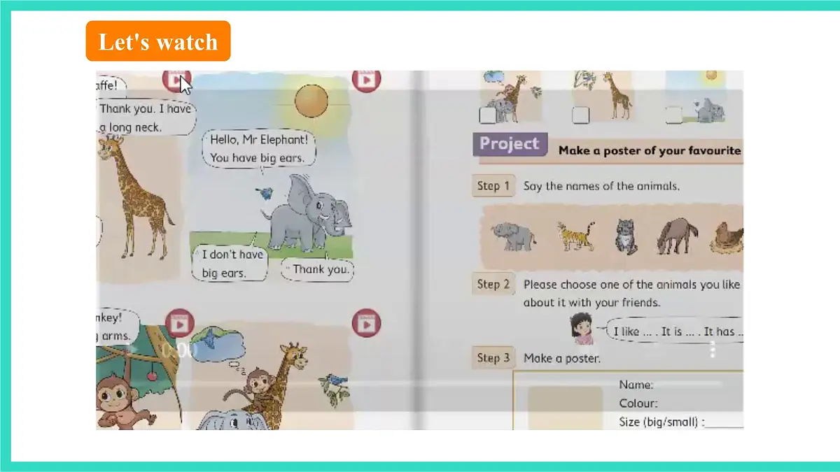 北京版英语三年级上册Unit 3 Lovely Animals Lesson 12 You Have Wings（课件）第6页