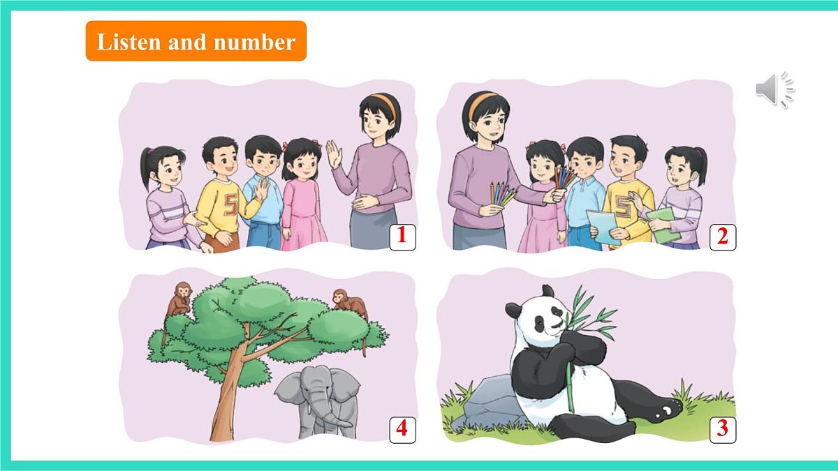 北京版英语三年级上册Unit 4 Revision I Lesson 13 Revision A（课件）第3页