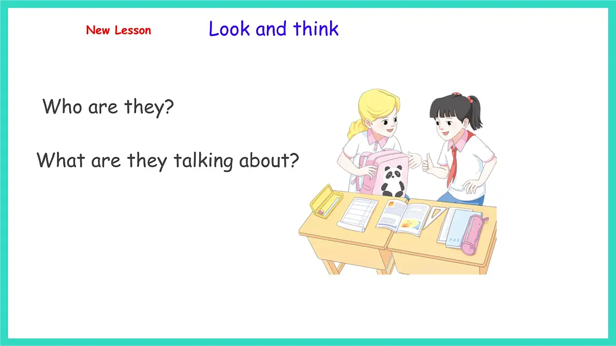人教精通版英语三年级上册Unit 2 School things Lesson1（课件）第6页