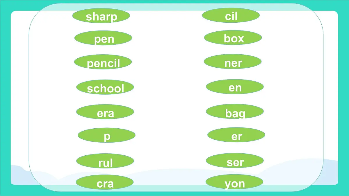 人教精通版英语三年级上册Unit 2 School things Lesson3（课件）第5页