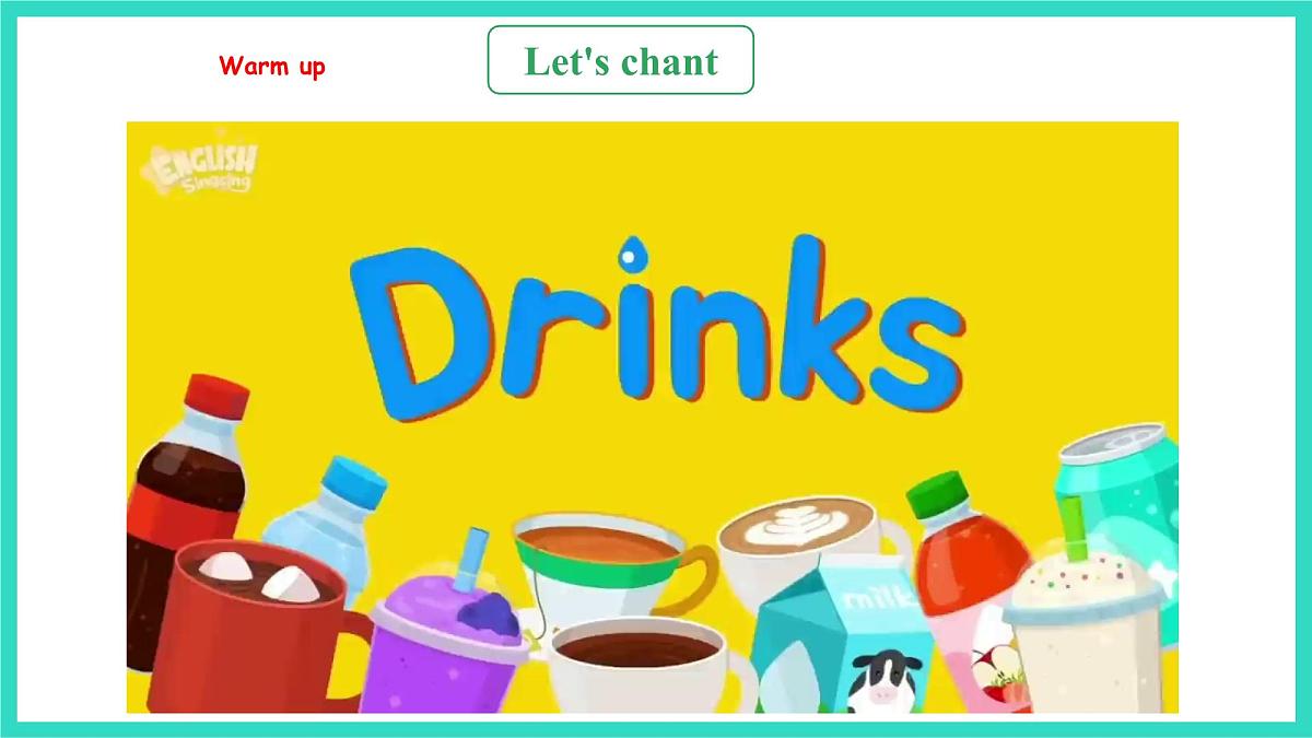 人教精通版英语三年级上册Unit 5  Drinks and fruits Lesson1（课件）第2页
