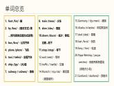 Unit 2 Ways to go to school 深度學(xué)習(xí)單詞自學(xué)音頻版（課件）-2025-2026學(xué)年人教PEP版六年級(jí)上冊(cè)