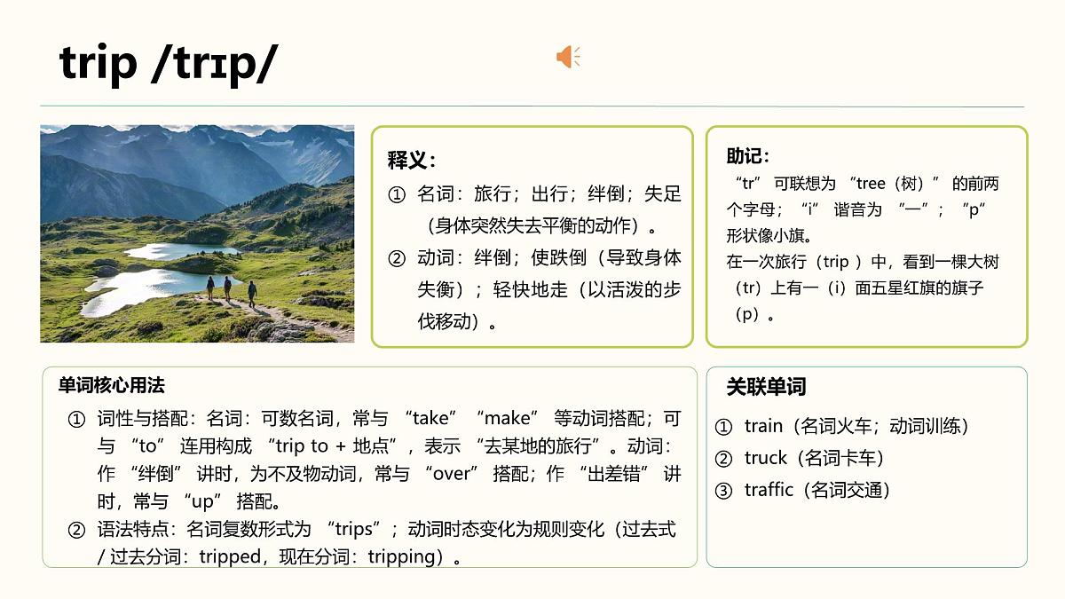 Unit3 My weekend plan深度学习单词自学音频版（课件）-2025-2026学年人教PEP版第5页