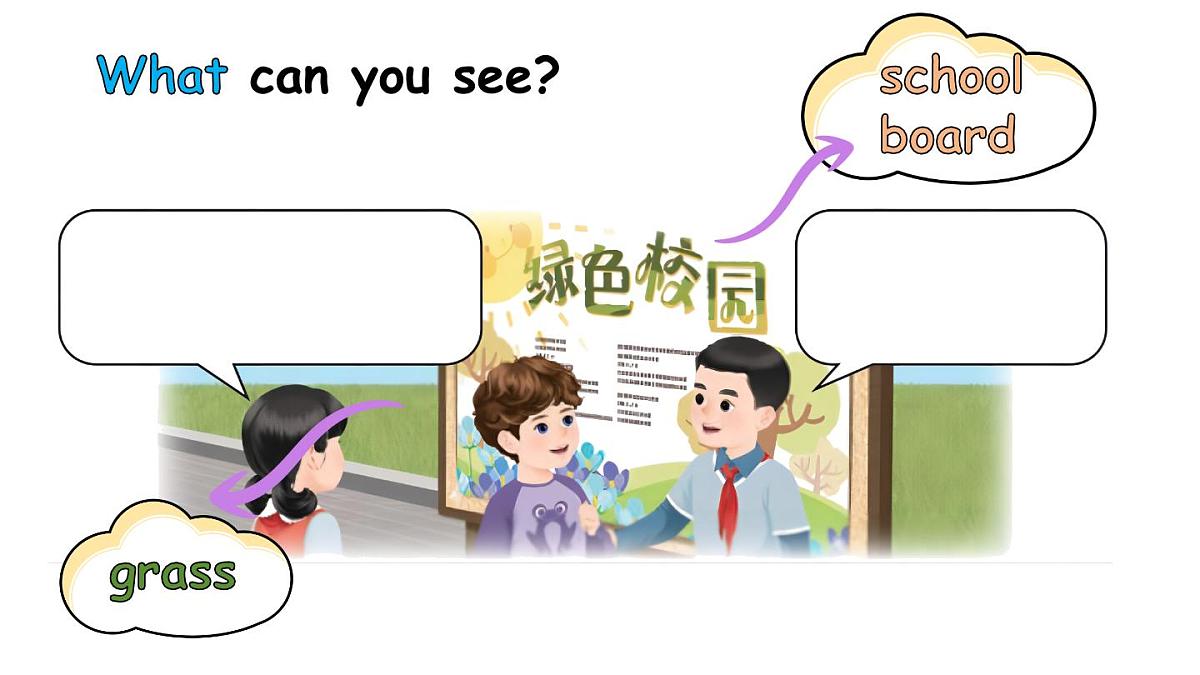 2025年 人教版PEP三年级英语上册Unit 4 Plants around us B Let's talk & Look and discuss课件第8页