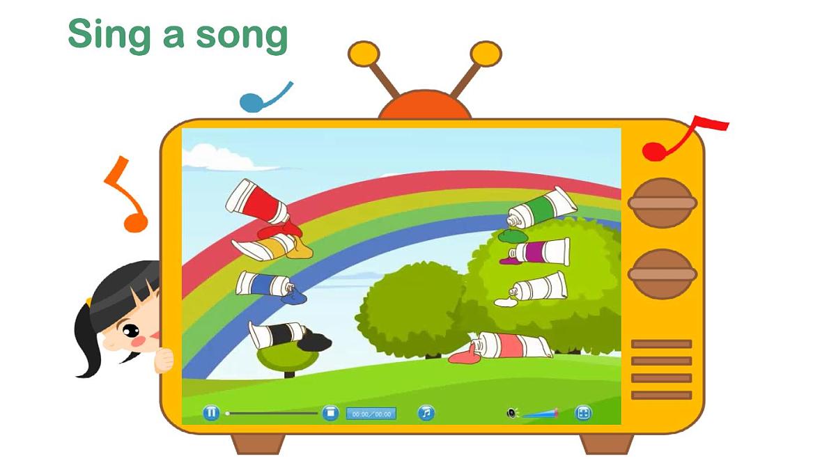 2025年 人教版PEP三年级英语上册Unit 5 The colourful world B Let’s learn ＆ Listen and do课件第2页