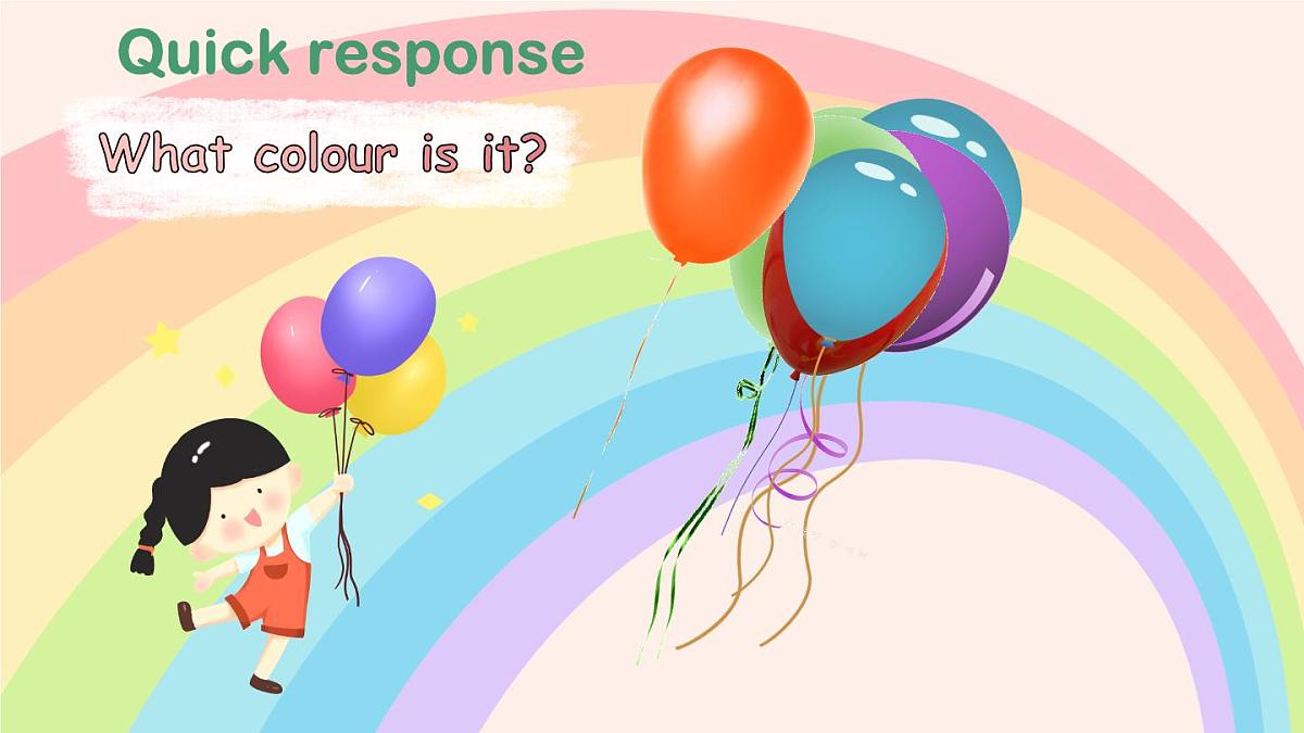 2025年 人教版PEP三年级英语上册Unit 5 The colourful world B Let’s learn ＆ Listen and do课件第3页