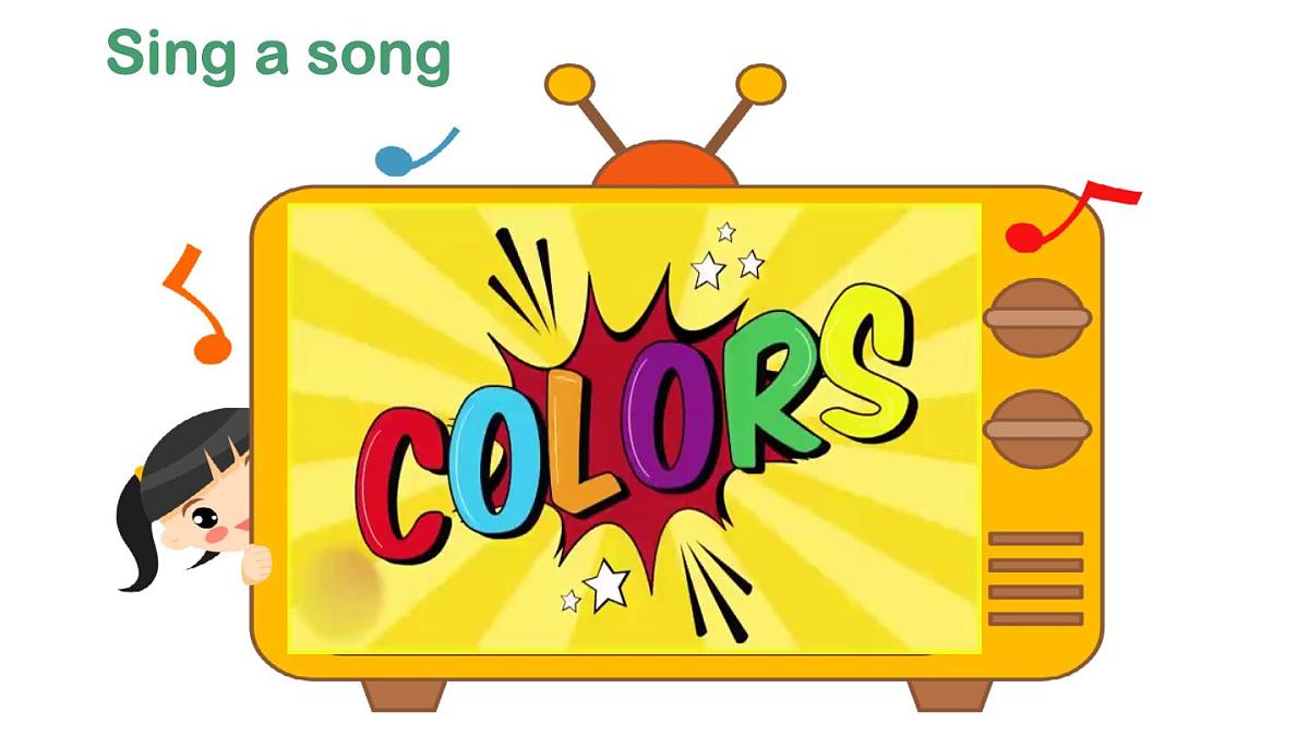 2025年 人教版PEP三年级英语上册Unit 5 The colourful world B Let’s talk ＆ Draw and say课件第2页