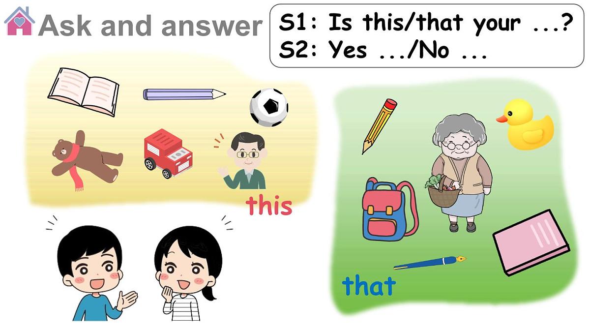 2025年人教三年级英语上册Unit 2 Different families 第5课时 B Let's learn, Listen and chant & C Project （课件）第3页