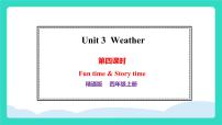 人教精通版（2024）四年级上册（2024）Fun time背景图ppt课件