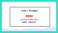 人教精通版（2024）四年级上册（2024）Fun time背景图ppt课件