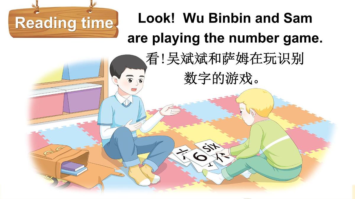 人教英语三上Unit 6 Useful numbersReading time（课件）第5页