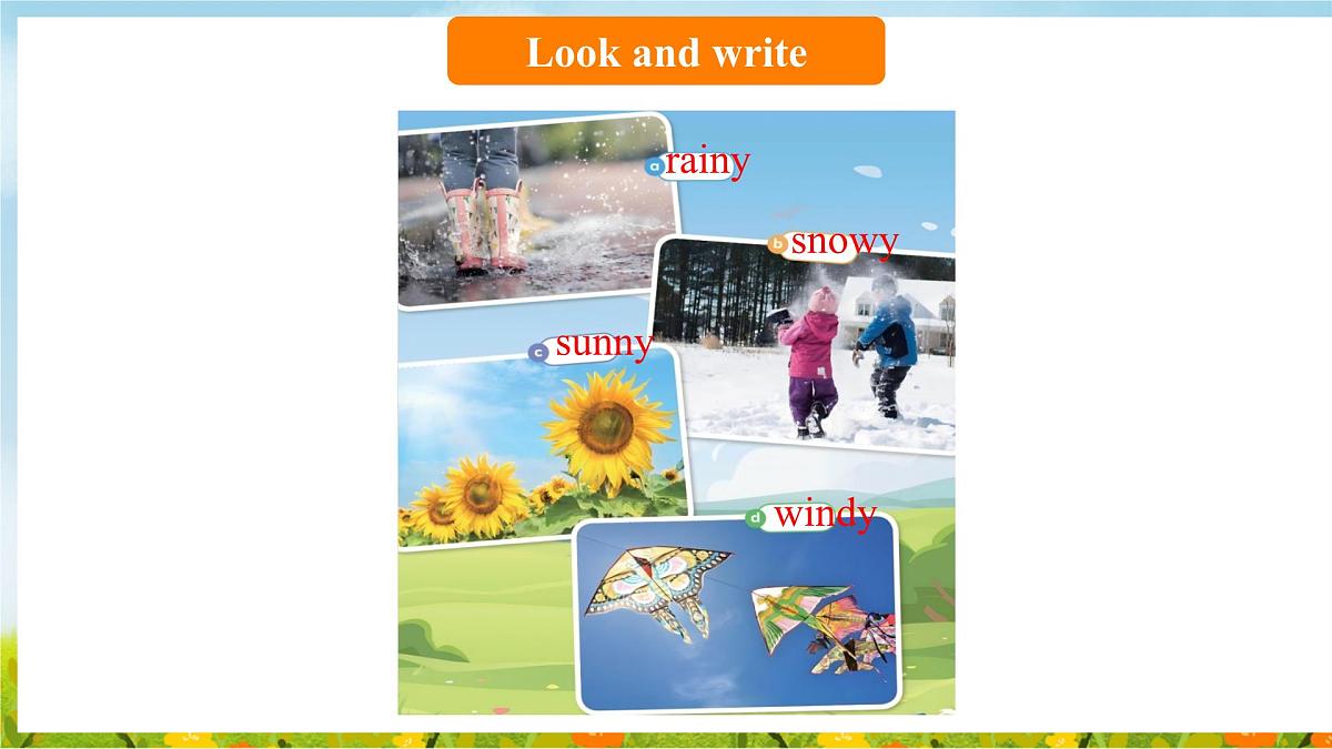 Unit 3 What's the weather like Get ready&Start up（课件）2025-2026学年外研版四年级英语上册第7页