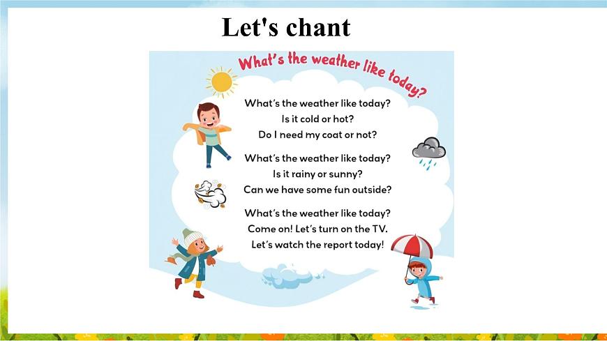 Unit 3  What's the weather like Wrap up&Let's explore（课件）2025-2026学年外研版四年级英语上册第3页