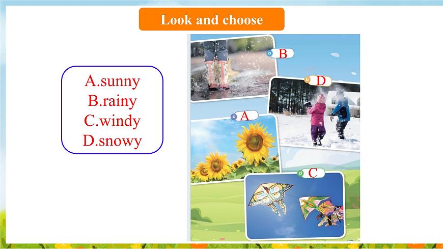 Unit 3  What's the weather like Wrap up&Let's explore（课件）2025-2026学年外研版四年级英语上册第4页