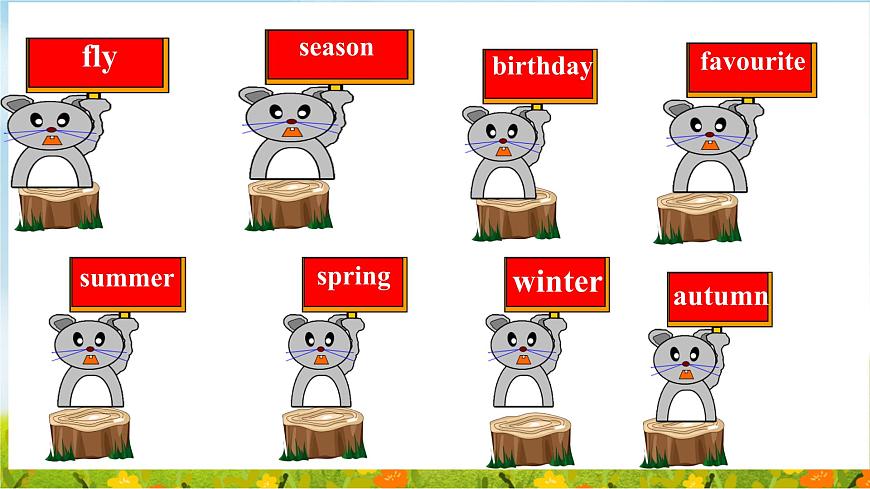 Unit 4 Wonderful seasons Fuel up（课件）2025-2026学年外研版四年级英语上册第3页