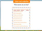 Unit 4 Wonderful seasons Get ready&Start up（課件）2025-2026學(xué)年外研版四年級英語上冊