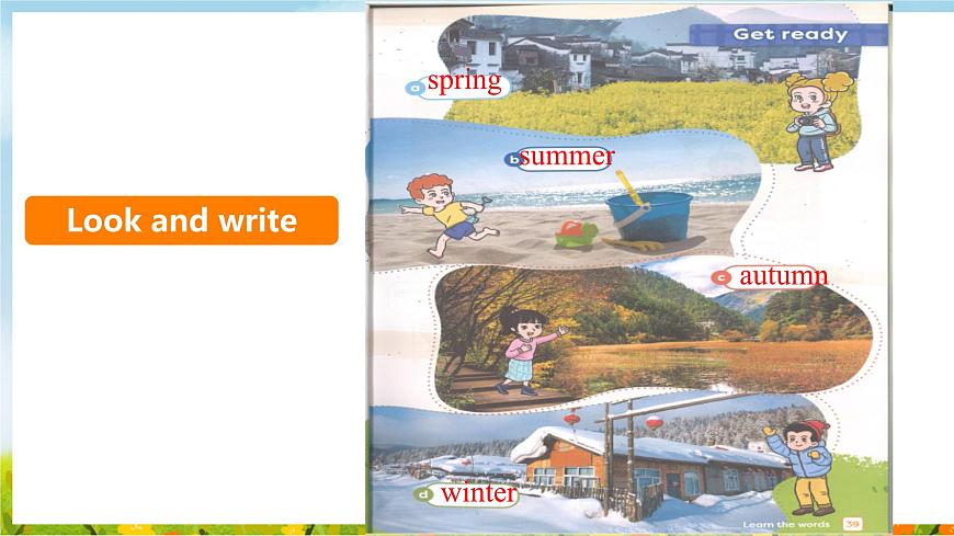 Unit 4 Wonderful seasons Get ready&Start up（课件）2025-2026学年外研版四年级英语上册第7页