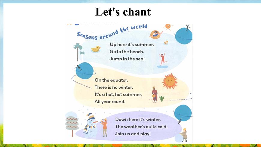 Unit 4 Wonderful seasons Wrap up & Let's explore（课件）2025-2026学年外研版四年级英语上册第3页