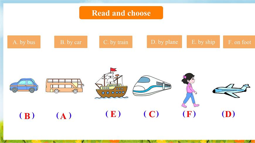 Unit 5  Let's go！ Speed up（课件）2025-2026学年外研版四年级英语上册第3页