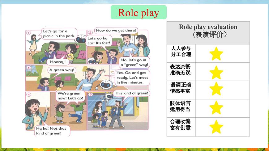Unit 5  Let's go！ Speed up（课件）2025-2026学年外研版四年级英语上册第4页