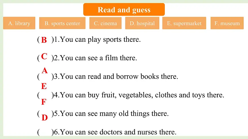 Unit 6 Find your way Speed up（课件）2025-2026学年外研版四年级英语上册第4页