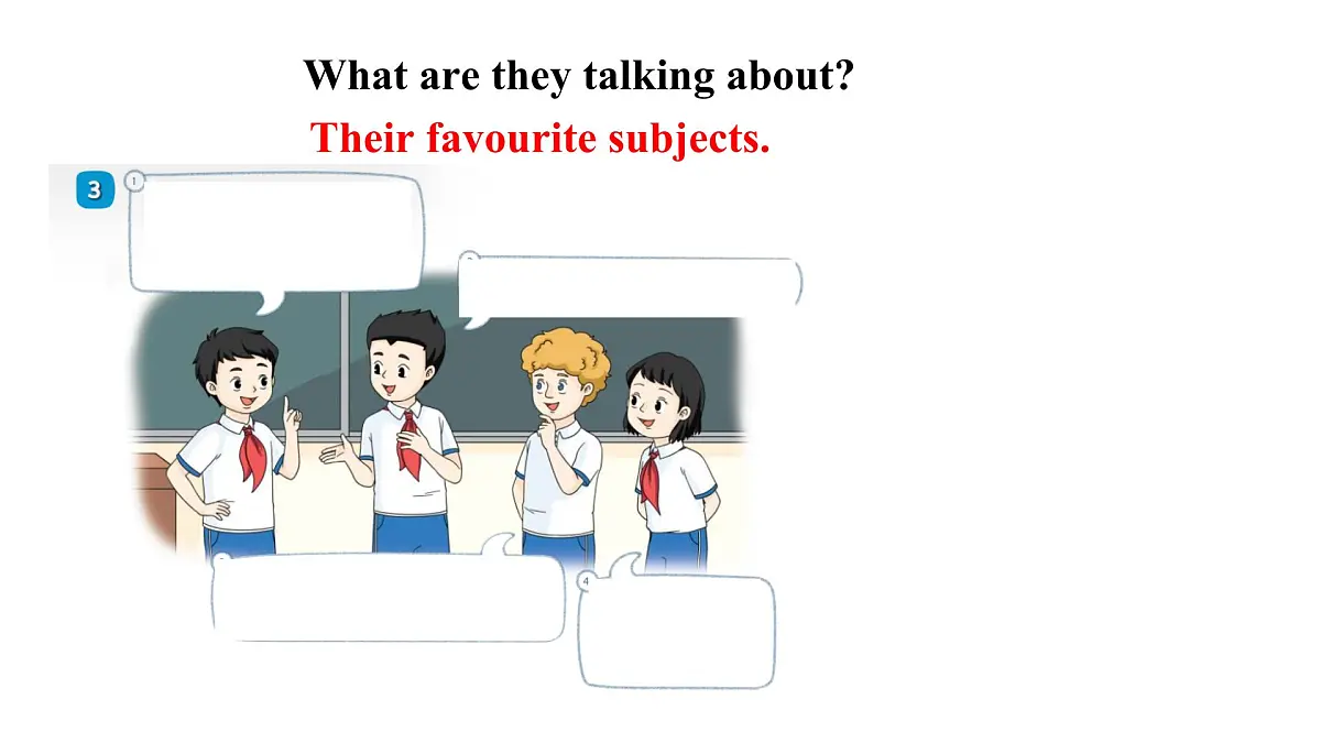 译林版英语四年级上册Unit 1 Our School Subjects1 第二课时 课件第7页