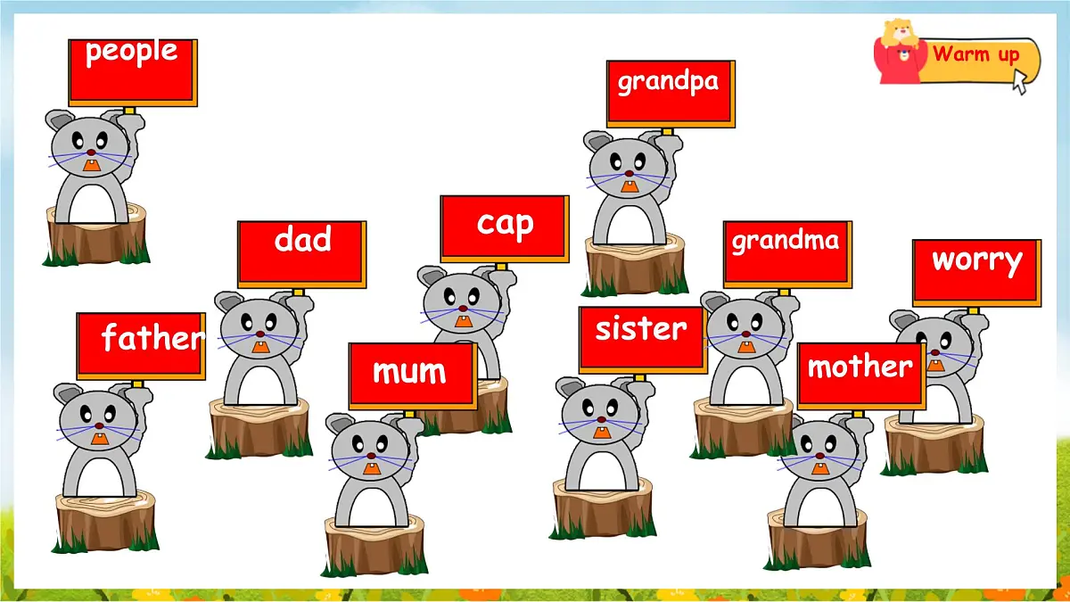 Unit 5 We're family Fuel up（课件）2025-2026学年外研版三年级英语上册第3页