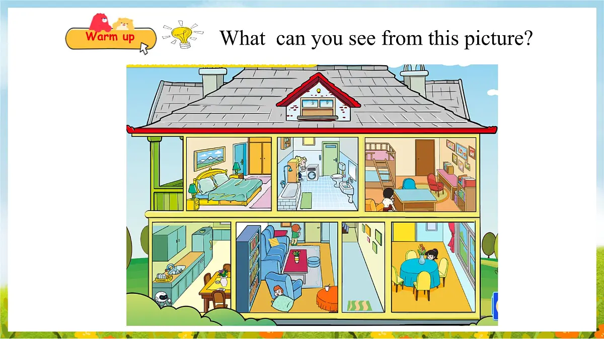 Unit 6 My sweet home Get ready&Start up（课件）2025-2026学年外研版三年级英语上册第4页