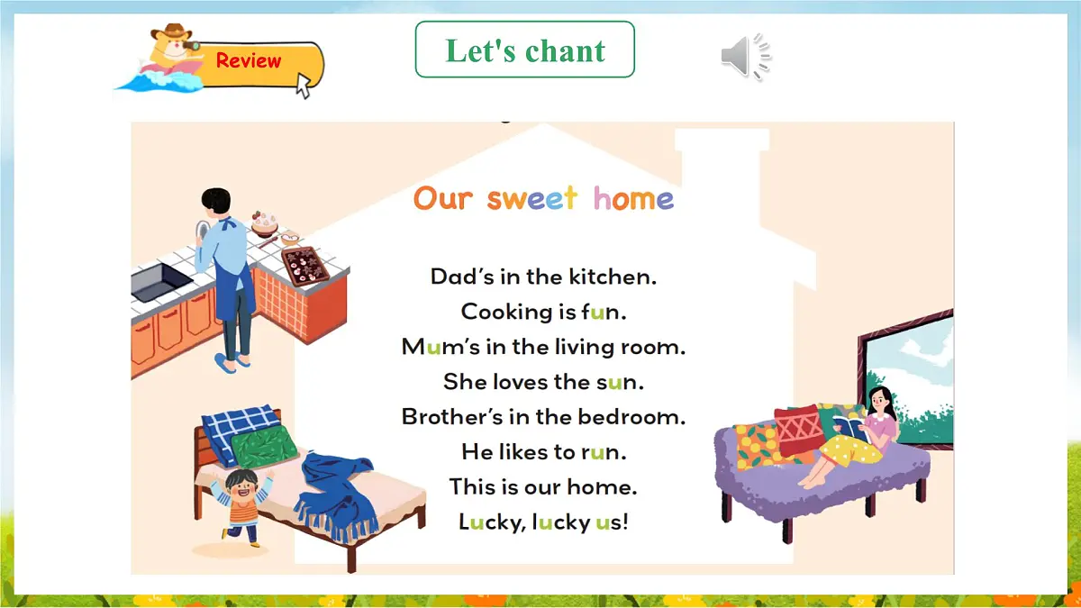 Unit 6 My sweet home Hit it big（课件）2025-2026学年外研版三年级英语上册第3页