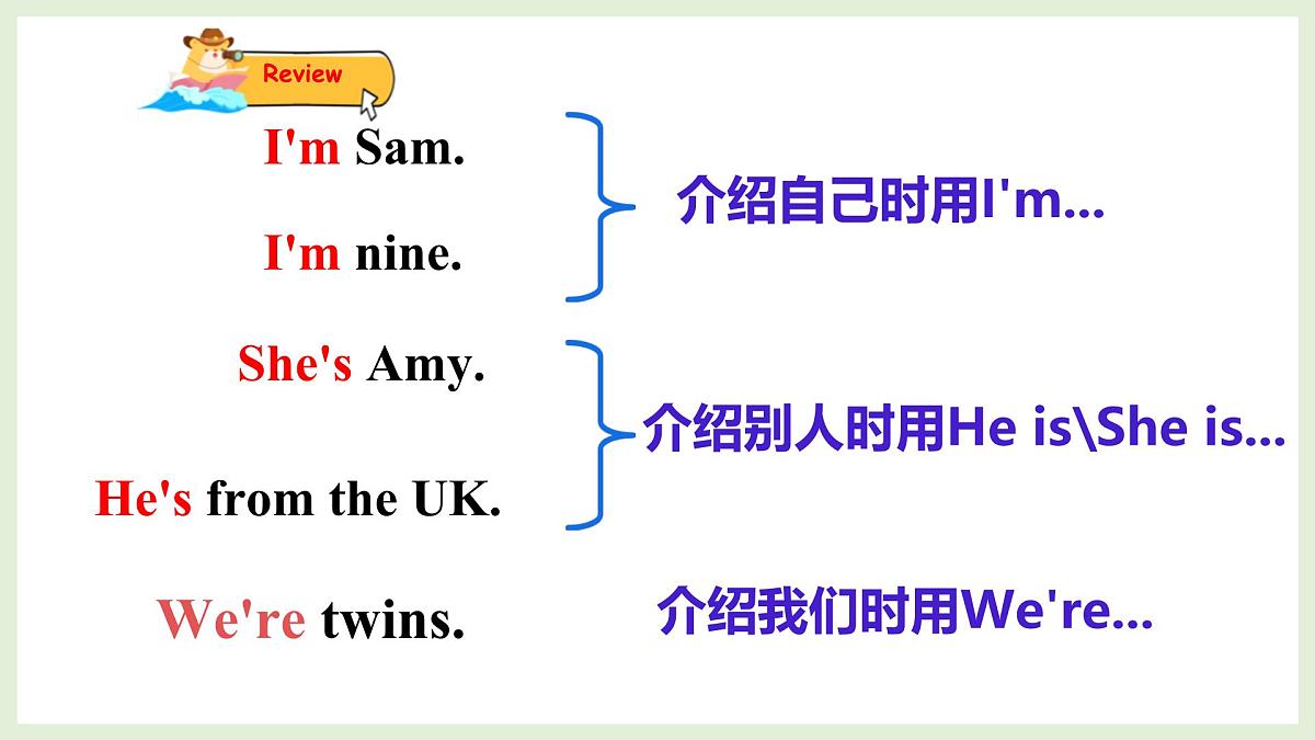 Unit 1  Let's be friends！ Wrap up&Let's explore（课件）2025-2026学年外研版三年级英语上册第4页