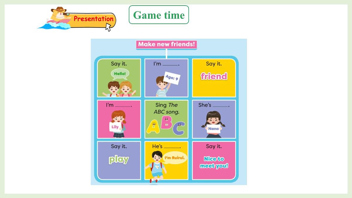 Unit 1  Let's be friends！ Wrap up&Let's explore（课件）2025-2026学年外研版三年级英语上册第7页
