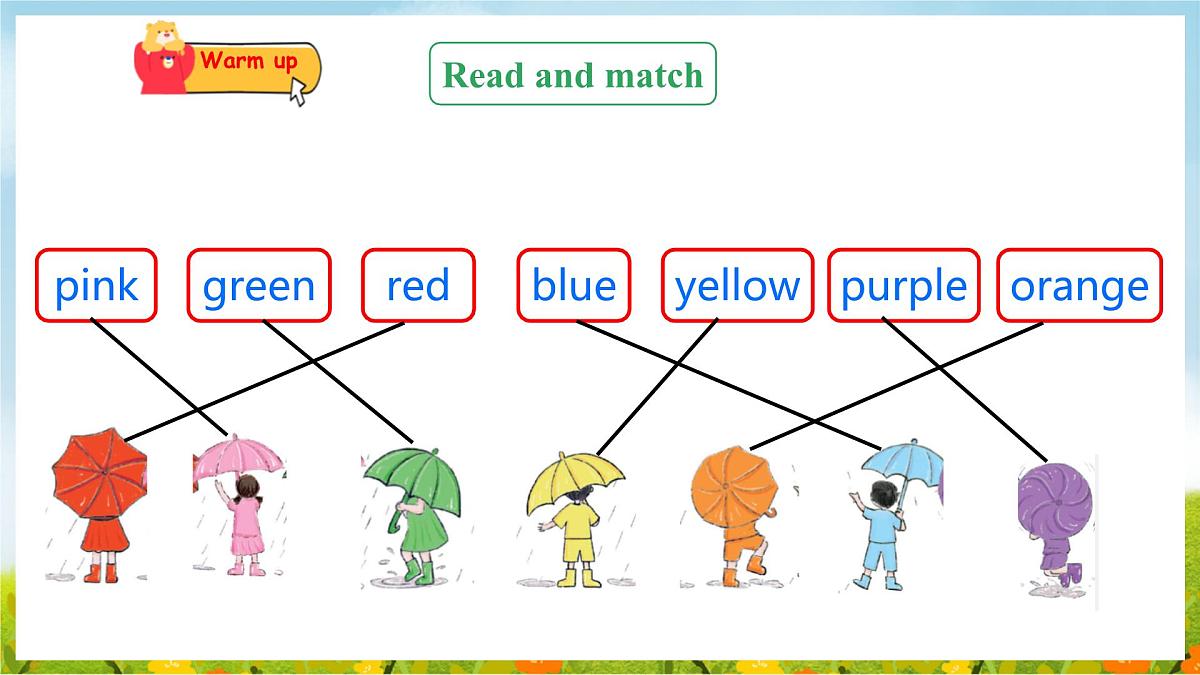 Unit 3 It's a colourful world! Get ready&start up（课件）2025-2026学年外研版三年级英语上册第8页
