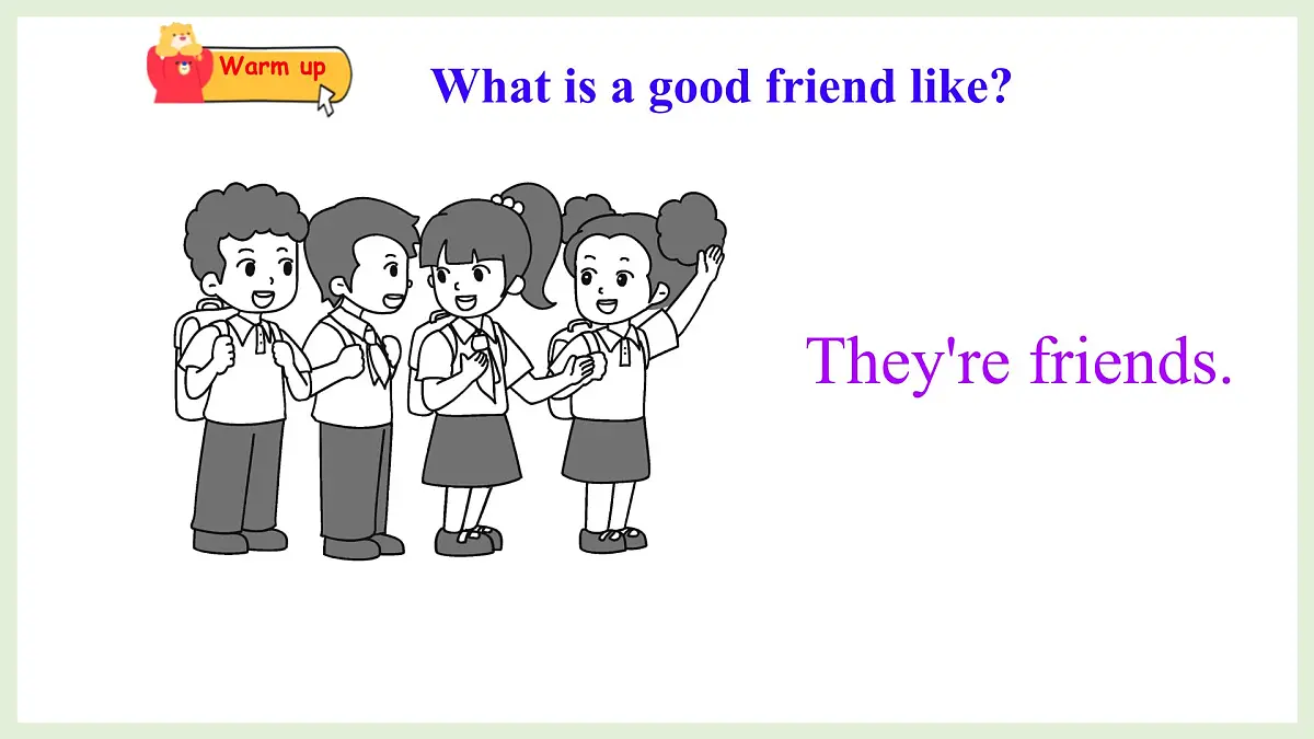 Act it out 1. Story True friends（课件）2025-2026学年外研版三年级英语上册第3页