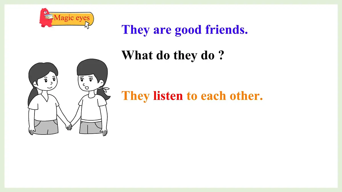 Act it out 1. Story True friends（课件）2025-2026学年外研版三年级英语上册第4页
