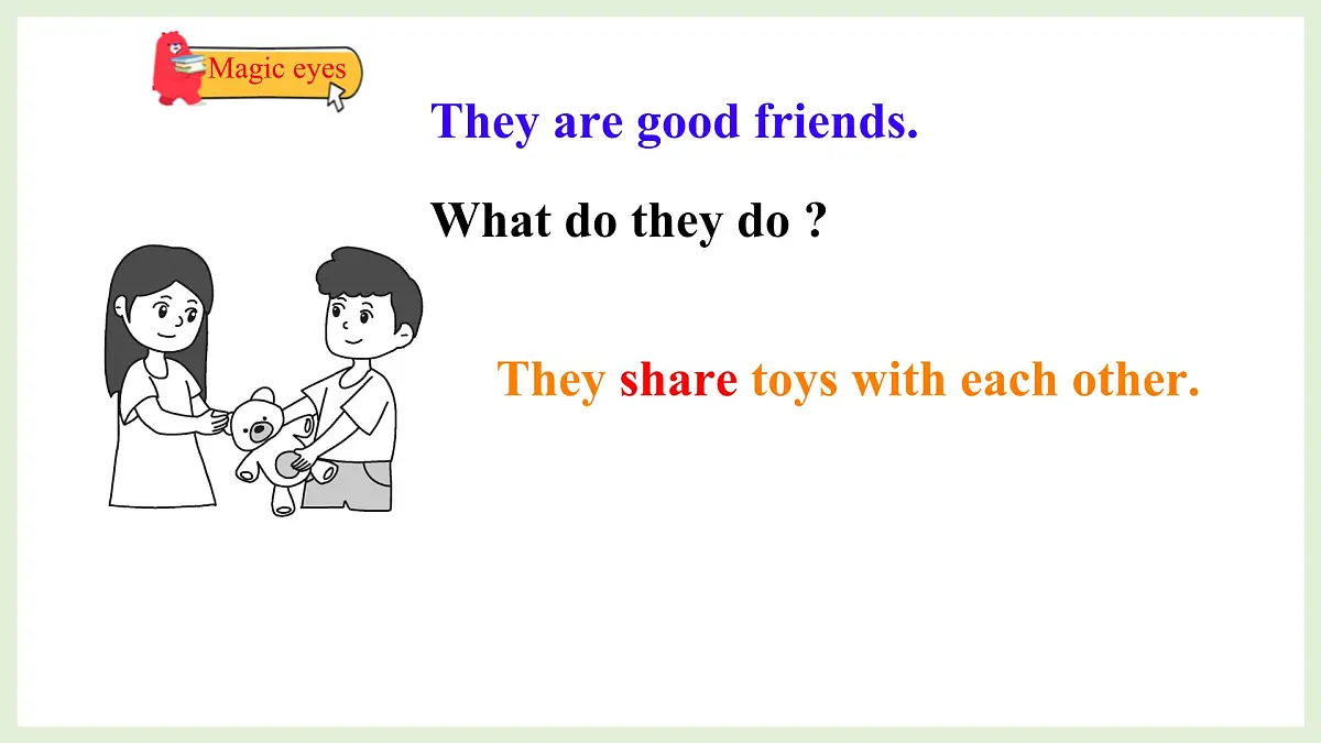 Act it out 1. Story True friends（课件）2025-2026学年外研版三年级英语上册第5页
