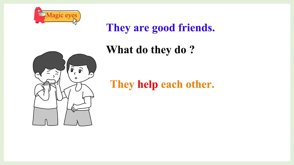 Act it out 1. Story True friends（课件）2025-2026学年外研版三年级英语上册第6页