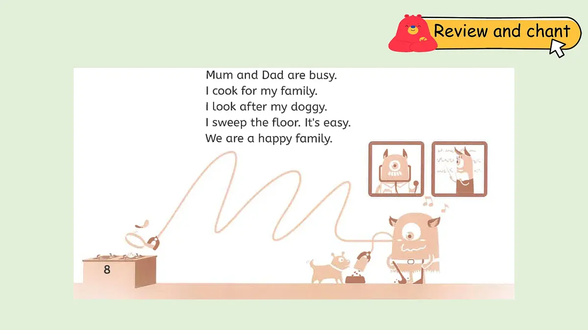 Unit 1 Helping at home B Read and write（课件）2025-2026学年人教版四年级英语上册第6页