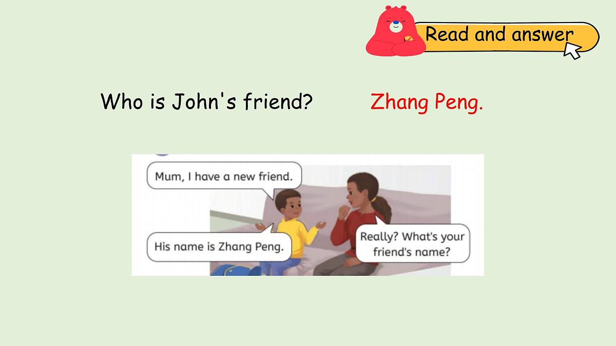 Unit 2 My friends A Let's talk & Say and draw（课件）2025-2026学年人教版四年级英语上册第6页