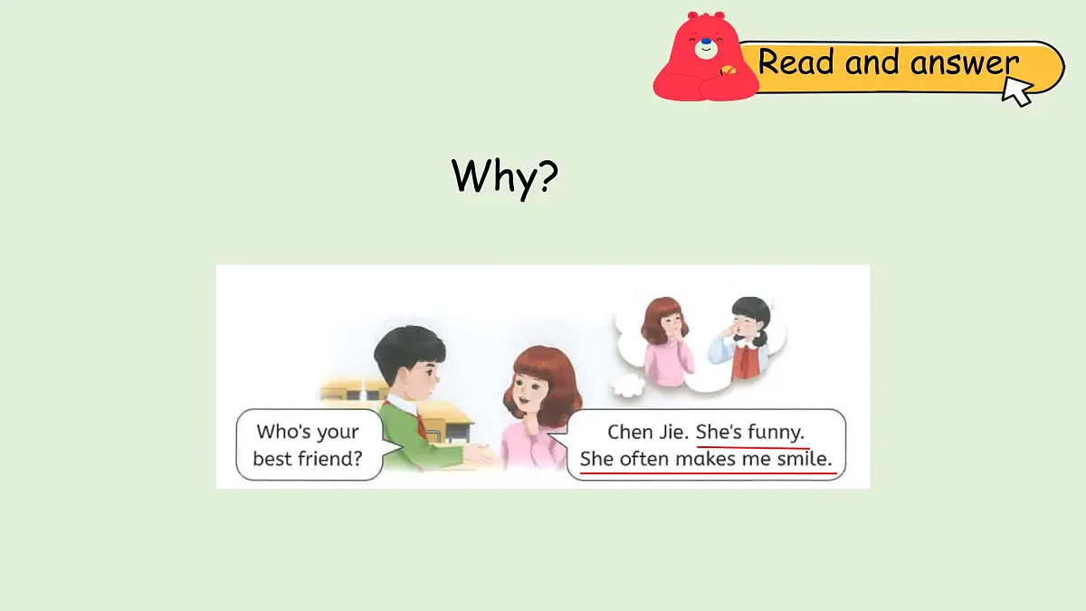 Unit 2 My friendsB Let's talk & Talk about your best friend（课件）2025-2026学年人教版四年级英语上册第7页