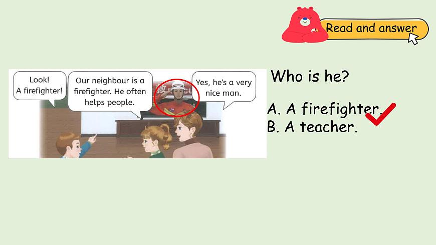 Unit 4 Helping in the community A Let's talk & share and say（课件）2025-2026学年人教版四年级英语上册第6页