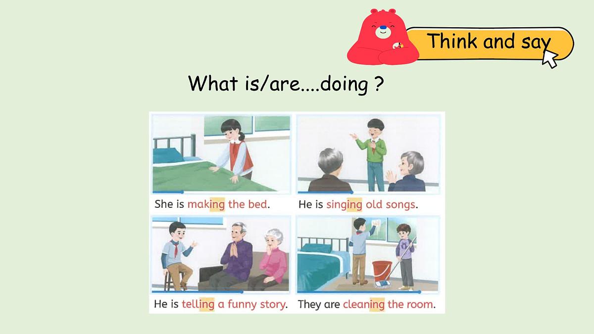 Unit 4 Helping in the community B Read and write（课件）2025-2026学年人教版四年级英语上册第4页