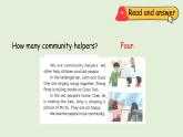 Unit 4 Helping in the community B Read and write（課件）2025-2026學(xué)年人教版四年級英語上冊