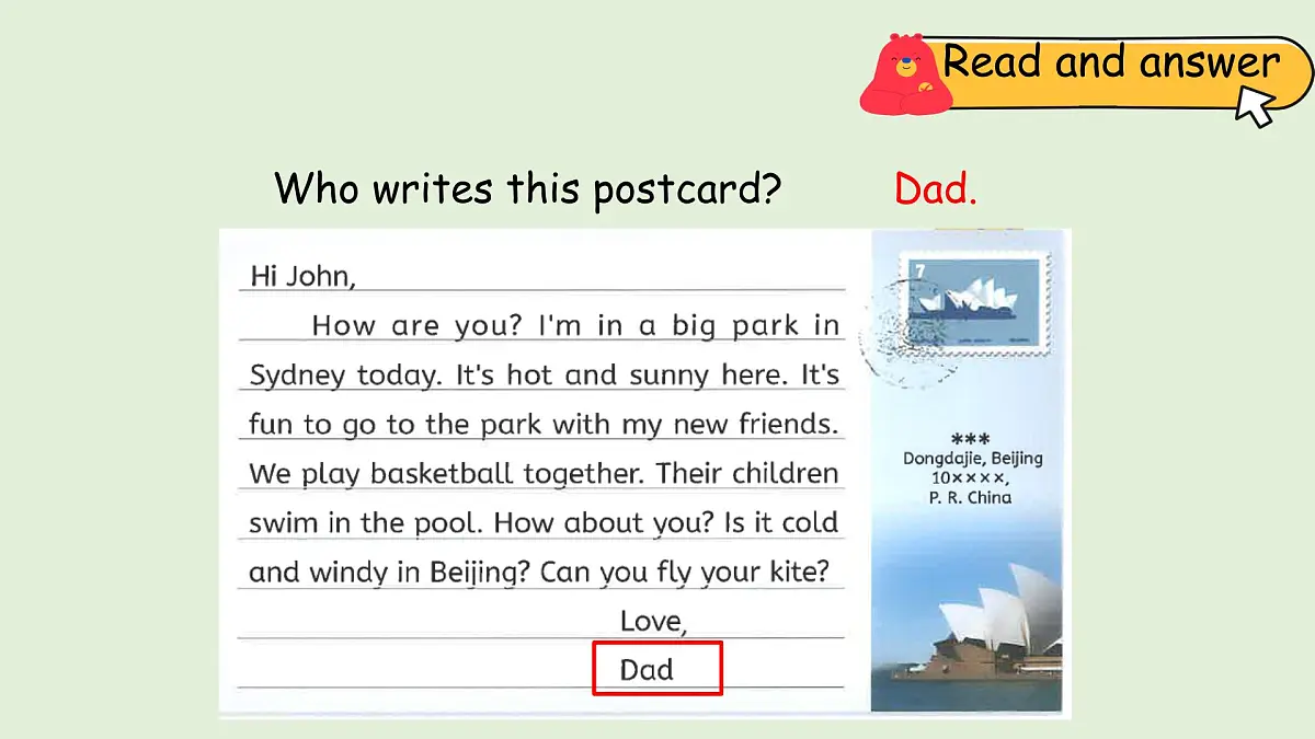 Unit 5 The Weather and us B Read and write（课件）2025-2026学年人教版四年级英语上册第7页