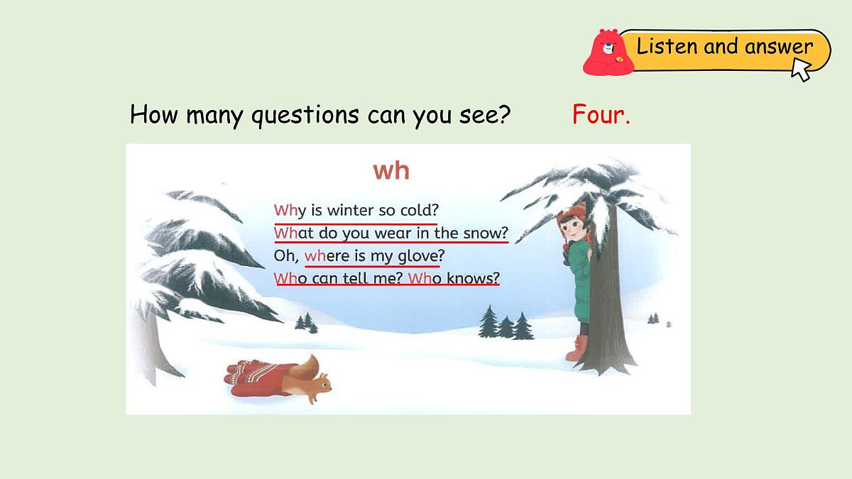 Unit 6 Changing for the seasons A Let's spell（课件）2025-2026学年人教版四年级英语上册第5页