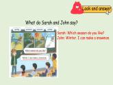 Unit 6 Changing for the seasons B Let's learn & Do a survey（課件）2025-2026學(xué)年人教版四年級(jí)英語(yǔ)上冊(cè)