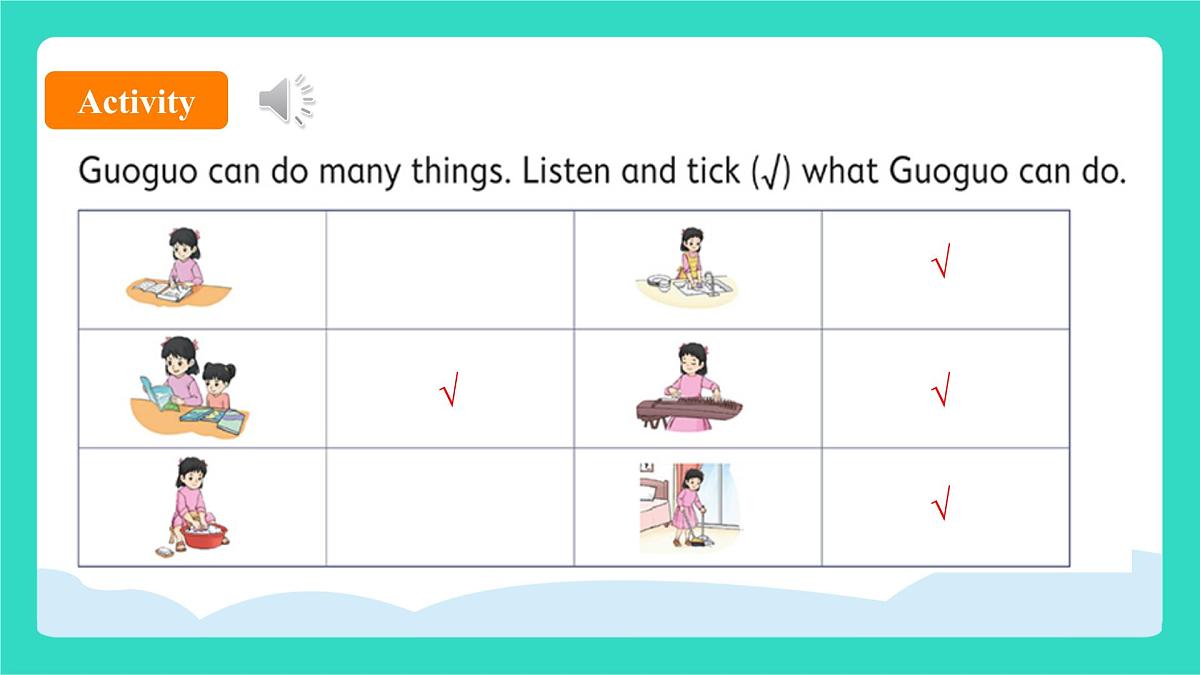 北京版英语三年级上册Unit Five  I Can Do Many Things Lesson 18  I Can Do So Many Things（课件）第8页