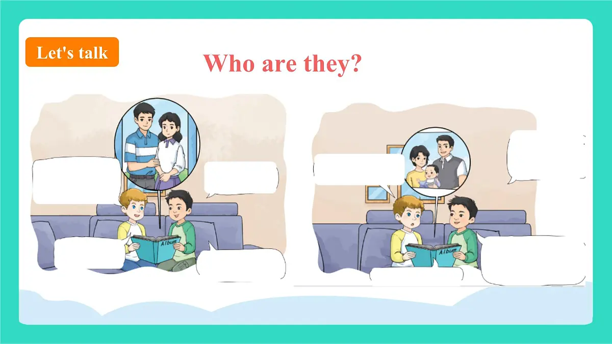 北京版英语三年级上册Unit Seven Meet My Family Lesson 24 Family Photos（课件）第4页