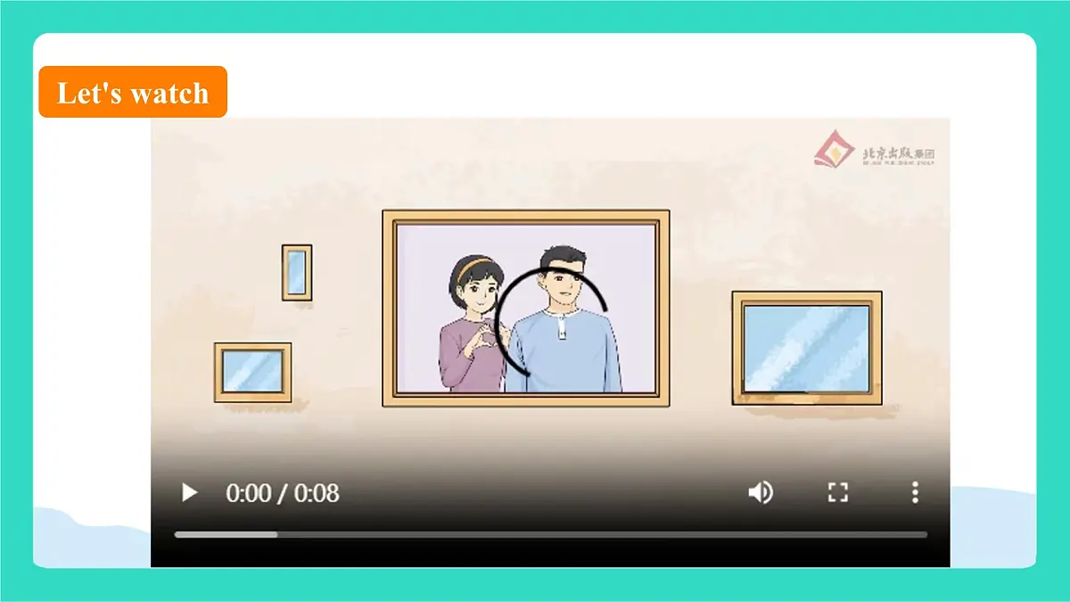 北京版英语三年级上册Unit Seven Meet My Family Lesson 25 My Super Mum and Dad（课件）第7页